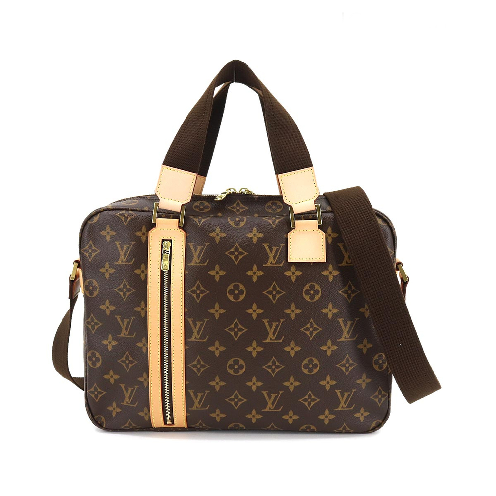 Louis Vuitton Monogram Sac Bosphore Shoulder Bag Brown